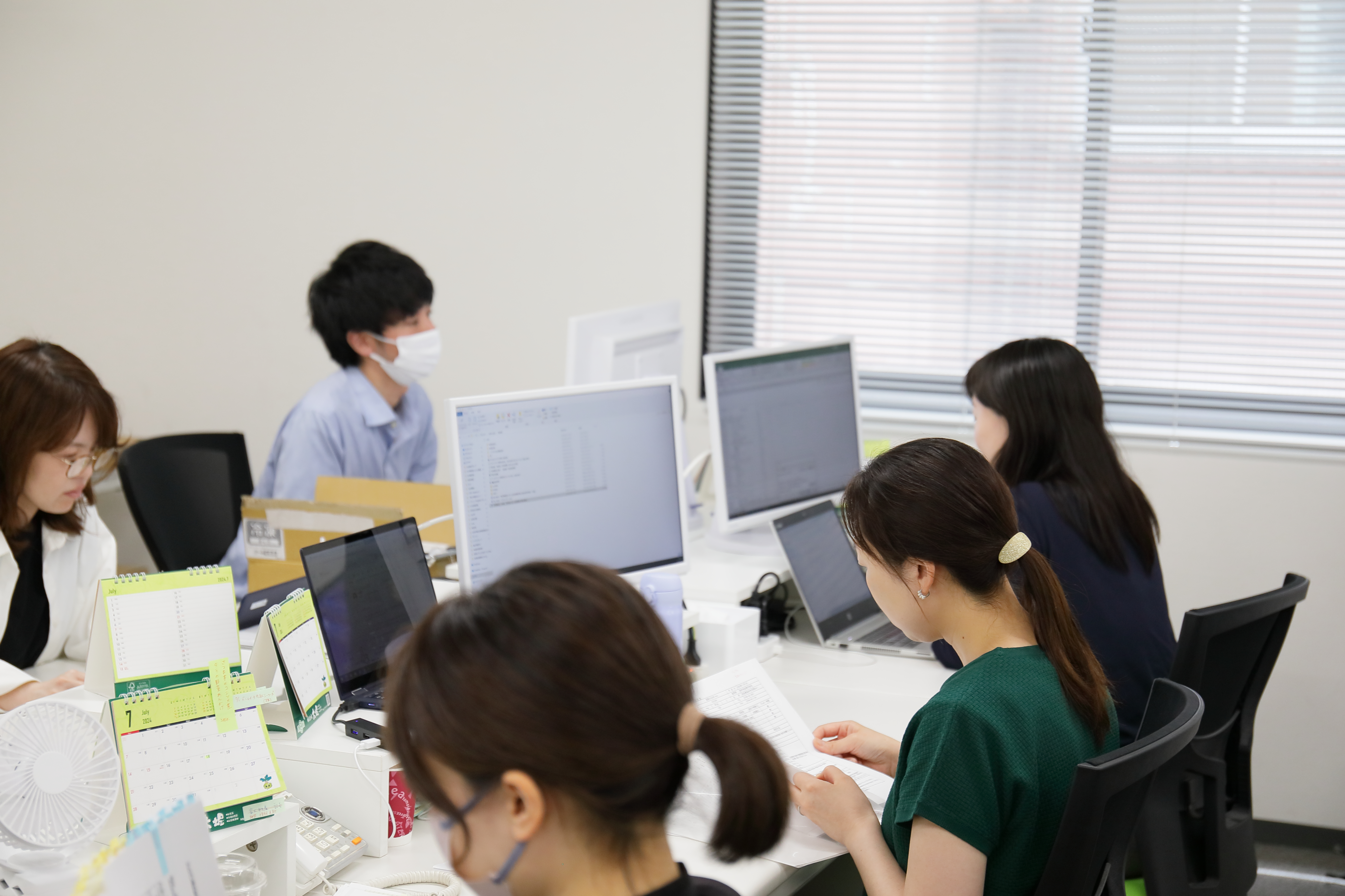 仕事風景画像