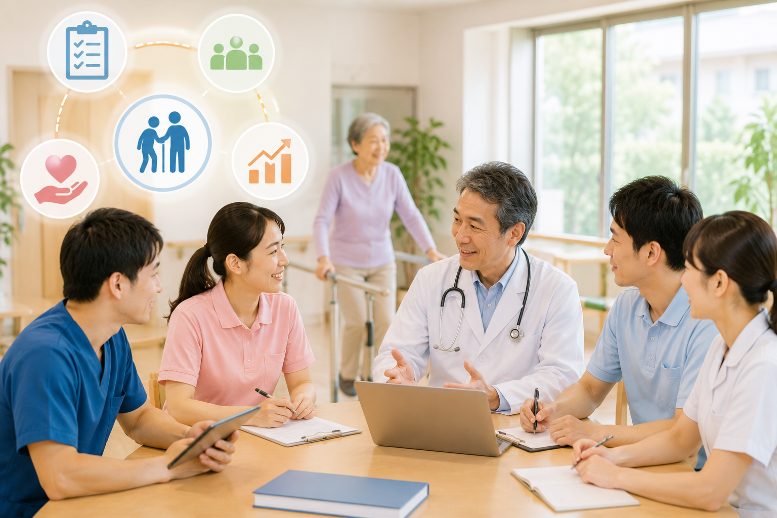リハマネ加算の算定要件を徹底解説！多職種連携のポイントと注意点