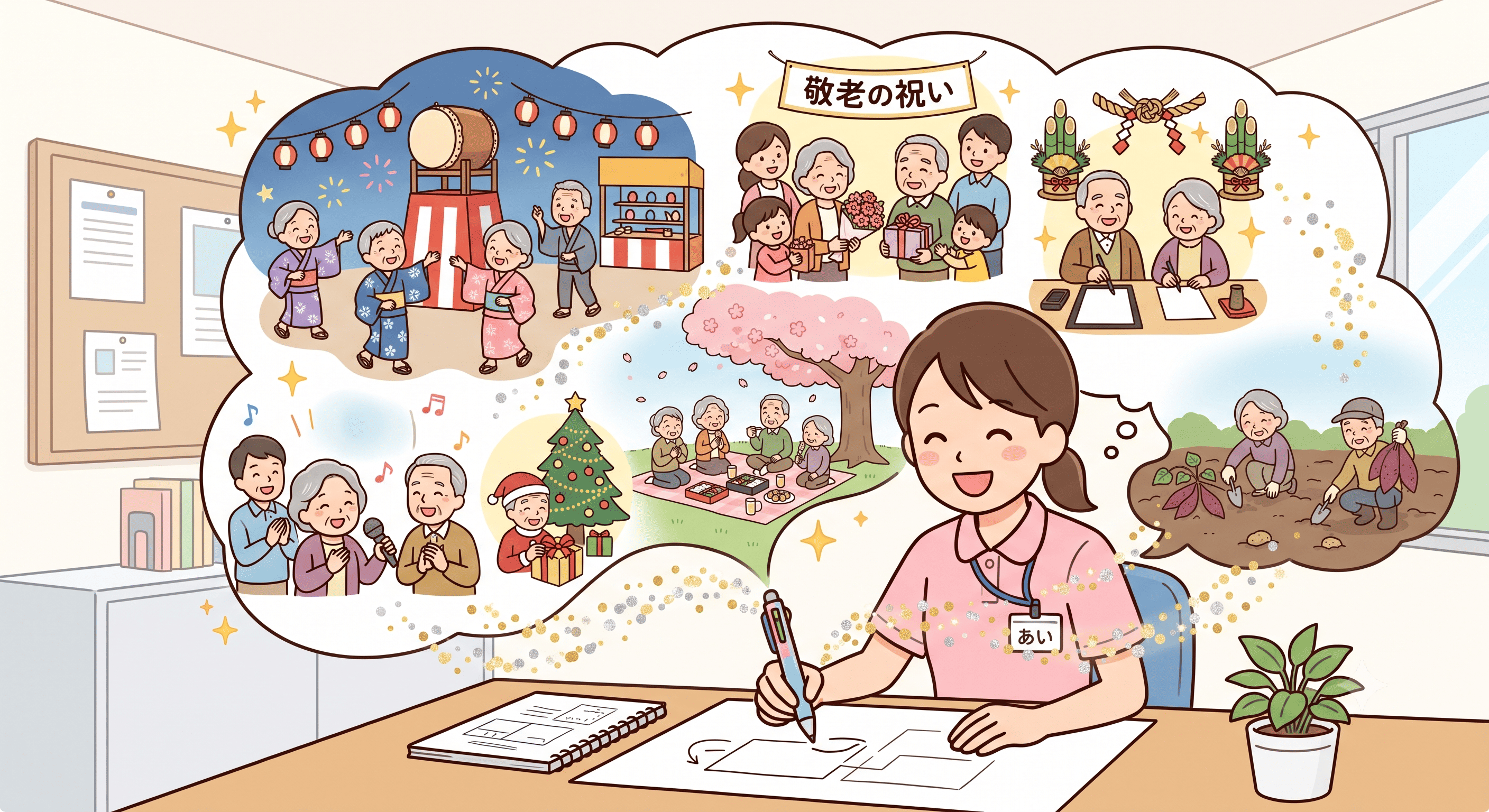 介護施設の夏祭り、感動と笑顔を生む5つの企画アイデア