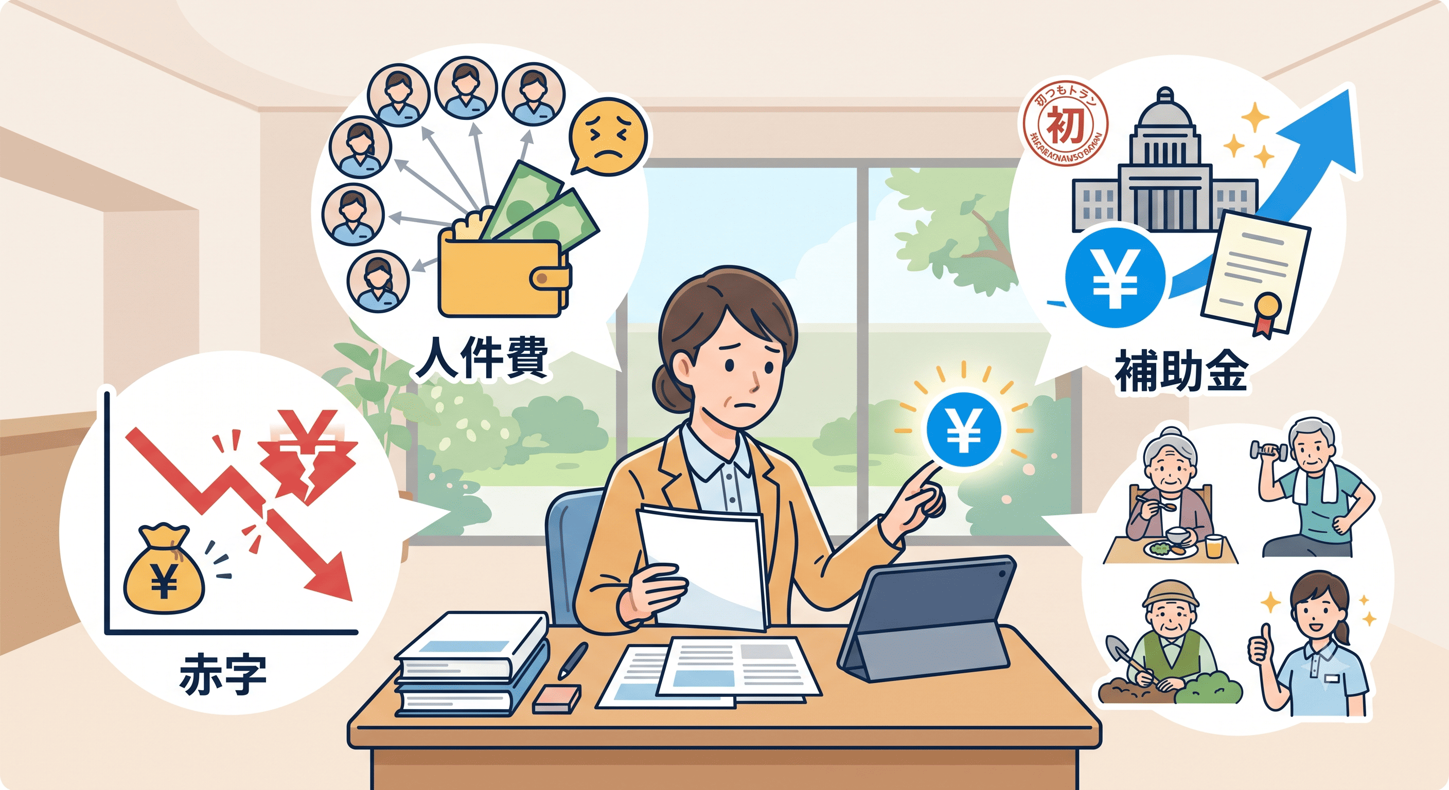 介護施設の収益アップを実現した5つの戦略