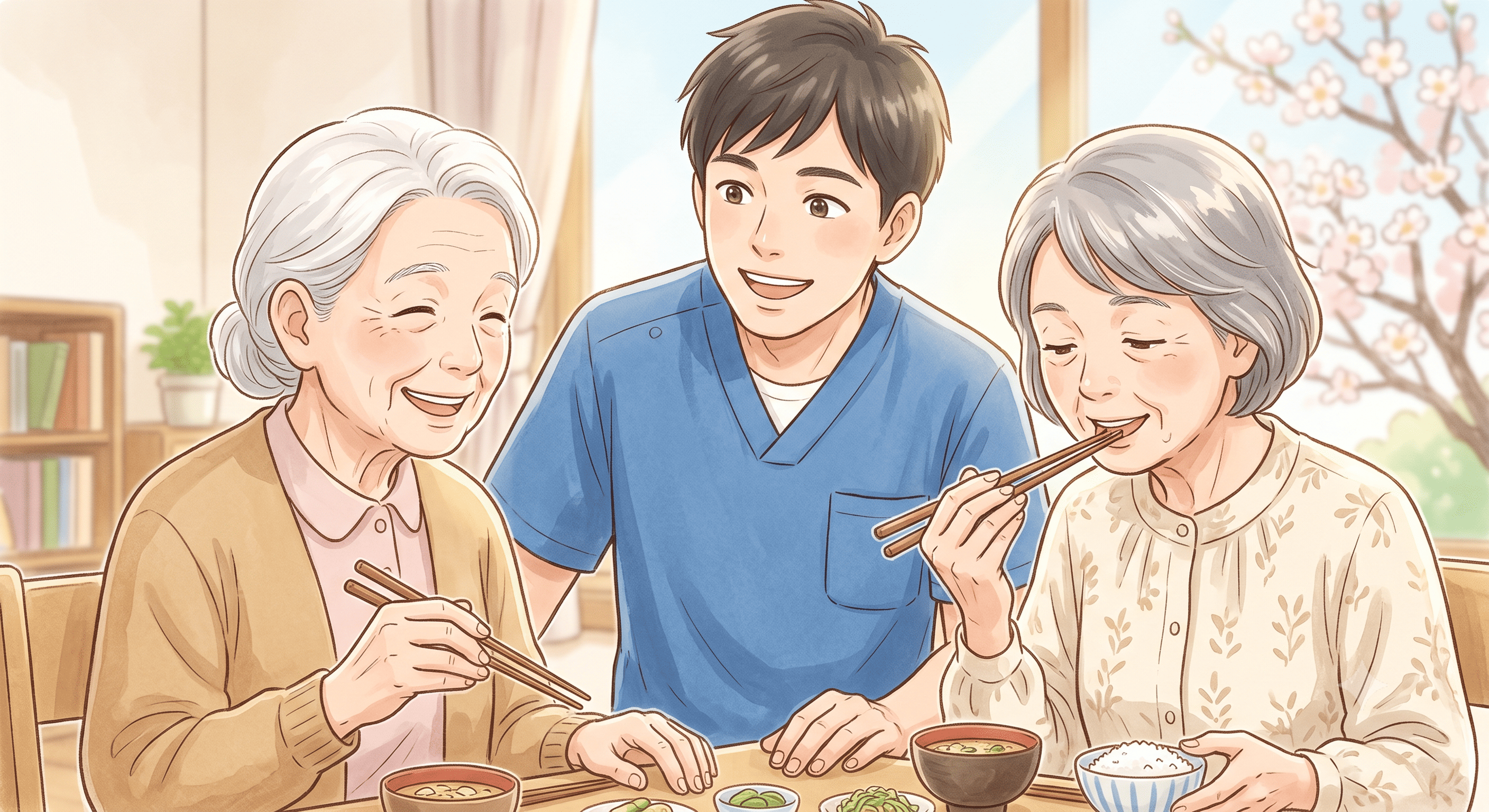 老人ホームの行事食とは？提供する目的や行事食の例を解説