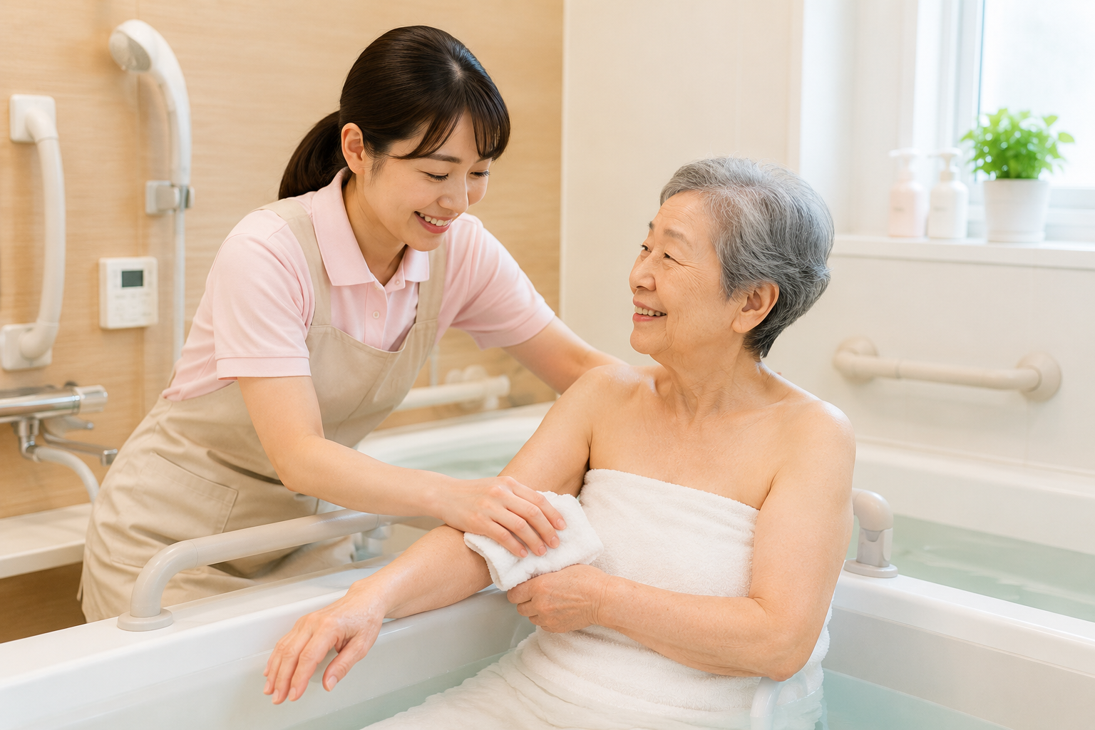 入浴介助の留意点とは？安全・安楽なケアを実現する手順とリスク管理を徹底解説